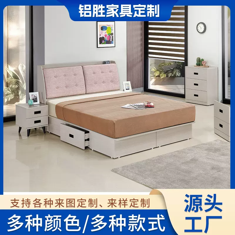 佛山全铝全屋定制肤感卧室衣柜一门到顶酒柜橱ENF级儿童房衣帽间