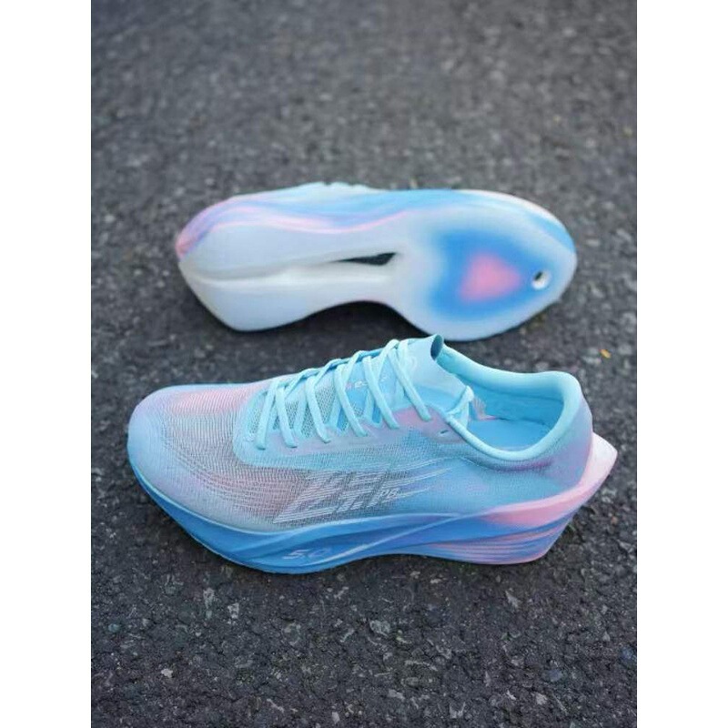 Feiying Pb5.0 Marathon Running Shoes Men's Breathable Full-Length Carbon Plate Soft Sole Lightweight Racing Shock-Absorbing Sports Shoes