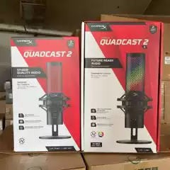 HyperX Quadcast 2 S Sound Wave 2 RGB USB Gaming Microphone