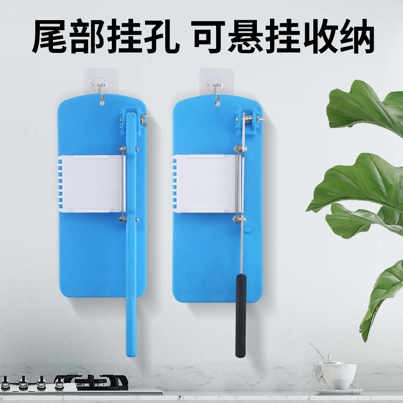 ① Artefacto de corte de pastel de arroz cuchillo de corte de pastel de gelatina cuchillo de pastel de arroz hogar cuchillo de corte Corte de pastel de arroz máquina de corte de pastel de arroz