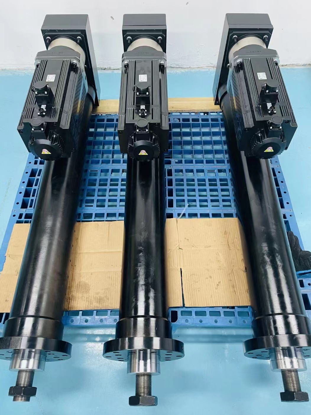 伺服电动缸耐高温微小型重负载工业伸缩推杆24/48/220V速度可调