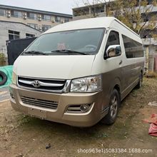 出口 精品丰田海狮中巴客车 商务接待通勤车 14座商务客车