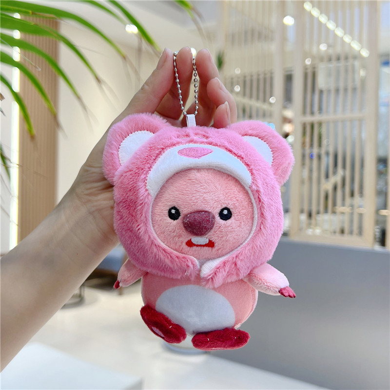 かわいいビーバールビー人形人形ペンダントバッグ人形キーホルダーおもちゃぬいぐるみかわいいギフト卸売|undefined