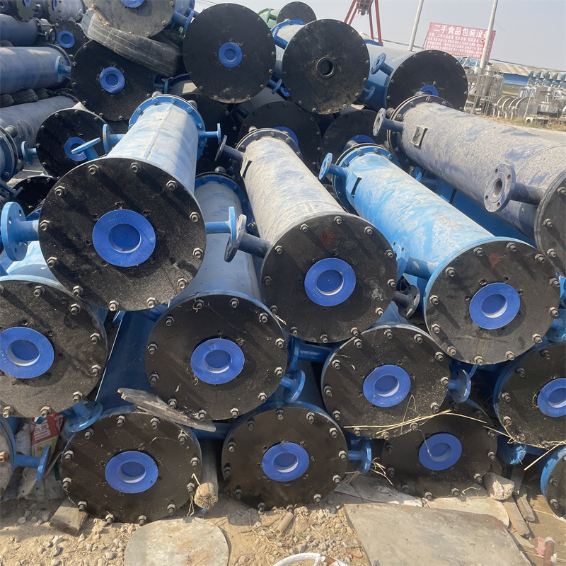 二手列管式石墨冷凝器 二手100平方换热设备 工业传热设备