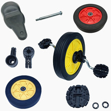 幼儿园三轮车配件儿童宝宝脚踏车幼教玩具童车脚蹬前后车轮子轱辘