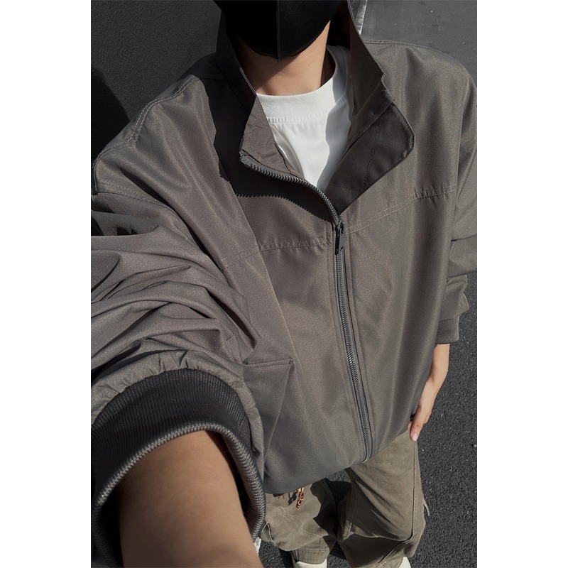 Chaqueta de vuelo negra americana para hombres otoño y invierno hombre duro tres defensa ropa de asalto chaqueta de herramienta chaqueta de comercio exterior al por mayor transfronterizo