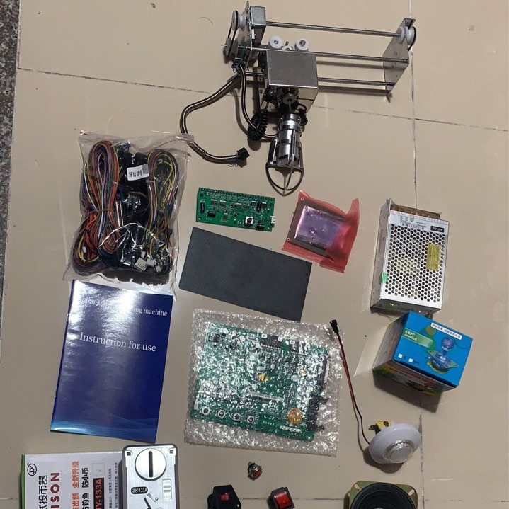 Game game machine Catch crane commercial game machine crane crane coin exchange machine scissors single scissors doll motherboard kit