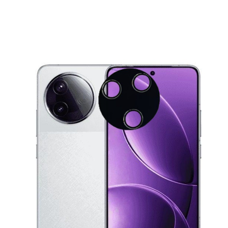 Aplicable película de lente integrada de metal Redmi K80pro cámara RedmiK80 todo incluido película protectora resistente al desgaste y resistente a los arañazos image 6