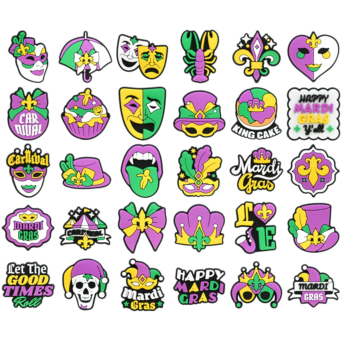 Cartoon creative mask PVC, bag, accessory, DIY