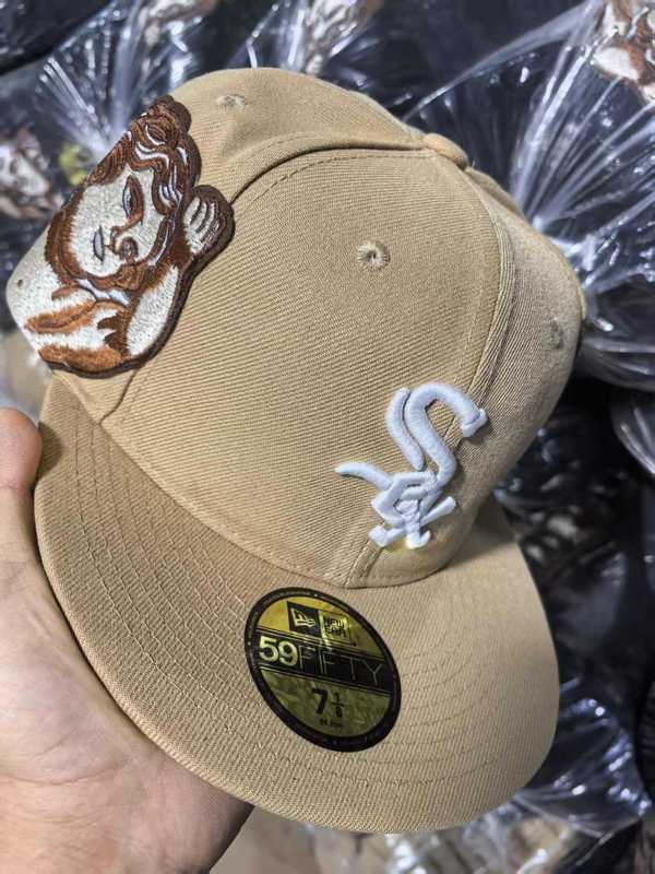 2025 新ホット販売クロスボーダー外国貿易 AA エンジェルビッグヘッド刺繍野球立体パターンフラットつばサイズ帽子|undefined