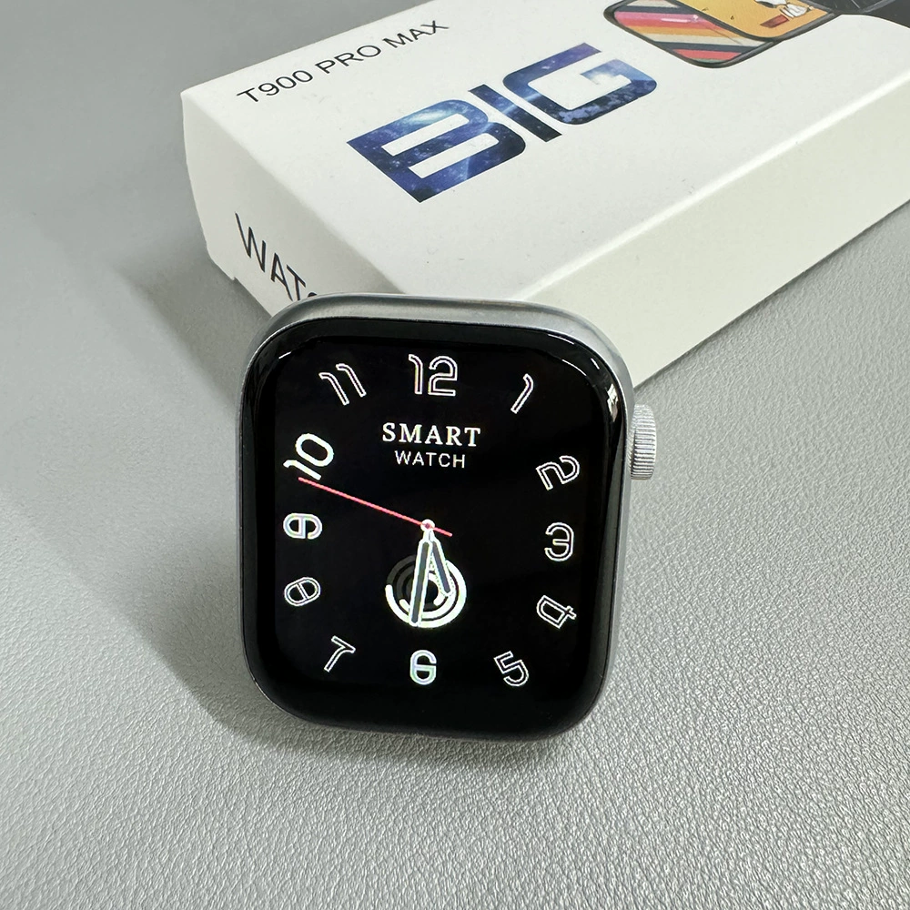 Умные часы T900 ProMax, Bluetooth, мониторинг пульса и артериального давления, экраны 1.73/1.83 дюйма