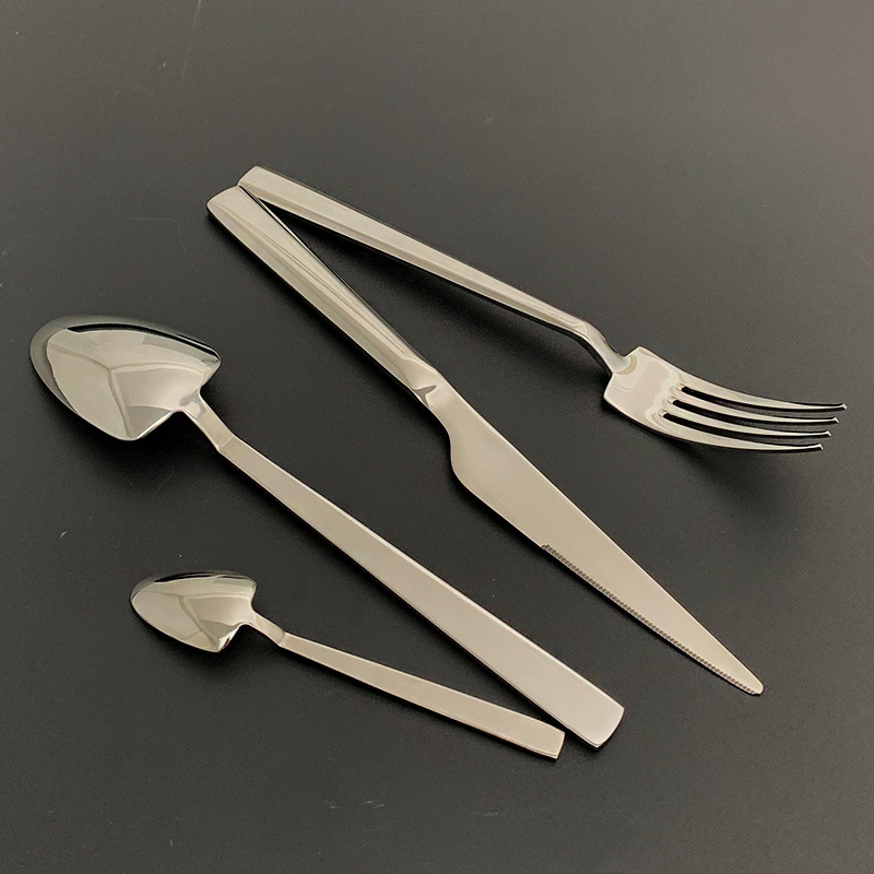 Cuchillo de acero inoxidable cuchillo de restaurante occidental cuchillo de filete cuchillo de café cuchillo de espesar miel horquilla de ensalada de frutas