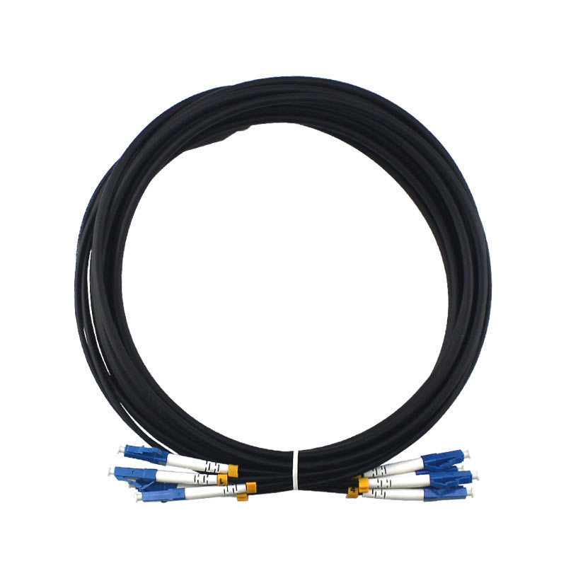 Outdoor single-mode armored field optical cable communication base station anti-mouse armor optical fiber single-dual-core 4-core SC/FC/ST/LC