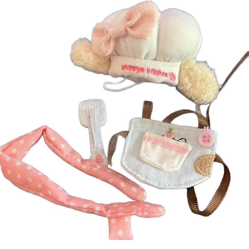 10cm Baby Clothes Starfish Body Normal Body Universal Clever Dog Kitchen Cotton Doll Cute Baby Clothes Doll Dress up Replacement