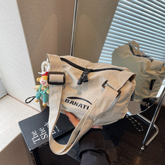 韓国版のトレンディな軽量ファッション多用途ロープショルダーバッグ脇の下の小さなバッグクロスボディバッグシンプルな携帯電話バッグクロスボディバッグ