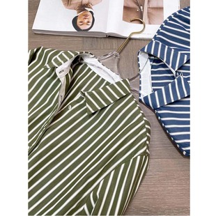 Designed by Jia Alone!! the Heavy Embroidered Horse + Pleated Puff Sleeves Are Too Popular!! Polo Thin Top