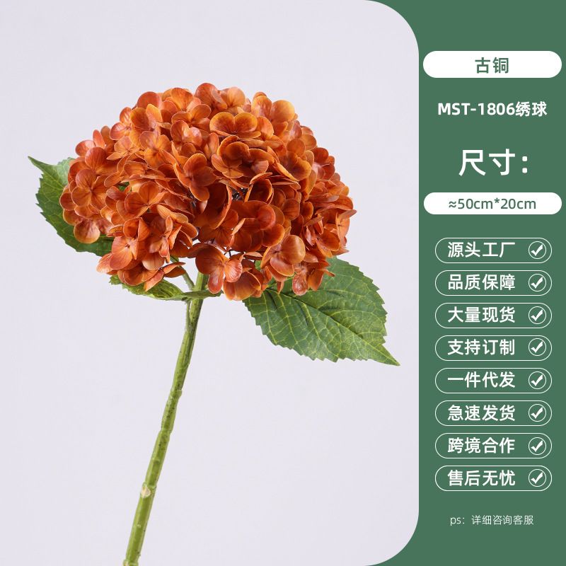 Simulación de sensación de mano 196 piezas de hidratación de mano de bodas de hidratación de mano de flores falsas de hidratación transfronteriza