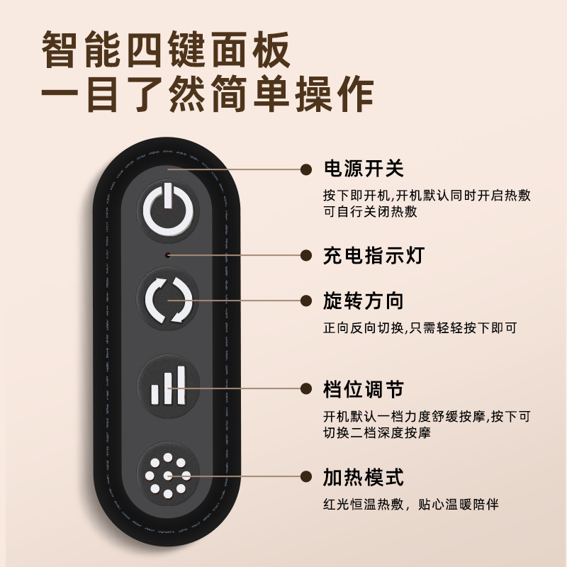 国境を越えた肩口マッサージ器充電頚椎マッサージ器家庭用揉み魔法多機能マッサージストールメーカー|undefined