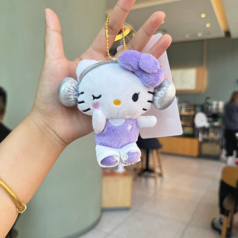 卡通动漫网红明星同款KT猫系列钥匙扣挂件女生背包饰品kt挂饰批发|undefined