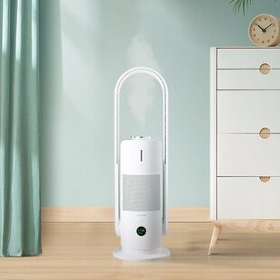 New Bladeless Humidifying Household Electric Fan, Intelligent Circulating Air Purification Cooling Tower Fan, Electric Fan Available for Oem/Odm