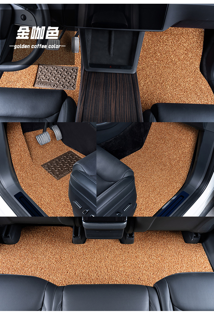 Crystal Silk Ring Car Floor Mats Are Suitable for Models That Are Stain-Resistant and Easy to Clean. Special Vehicles Are Easy to Wash and Can Be Cut and Disassembled. Manufacturer
