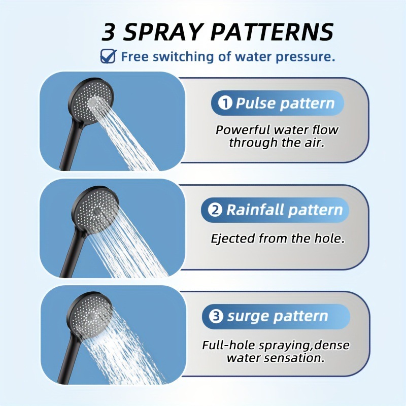 Pressurized energy-saving large panel shower head, shower water heater, bath faucet, bathroom rain shower, hand-held pressurized lotus Application Scenario