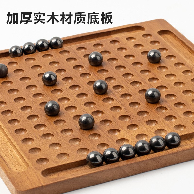 实木踩雷对战棋趣味磁力感应棋儿童效应棋桌面游戏亲子互动玩具|undefined