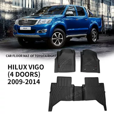 Universal Foot Pad – Floor Mats Land C - hilux-vigo-4-doors2009-2014old-hilux