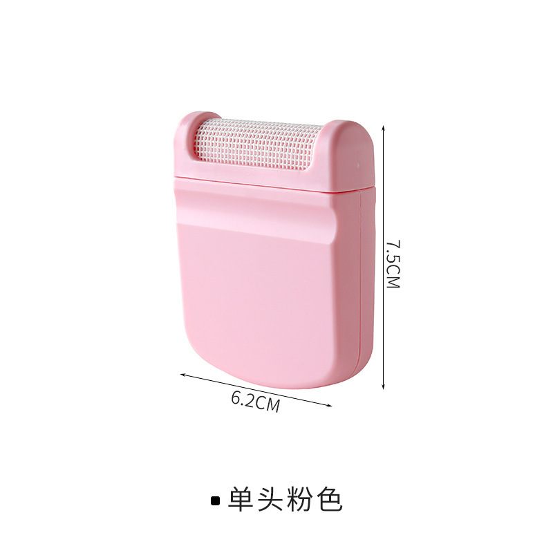 Artefacto creativo de eliminación de bolas de pelo de doble cabeza, recortador manual de bolas de pelo, abrigo de eliminación de bolas, afeitador portátil de pilling de suéter