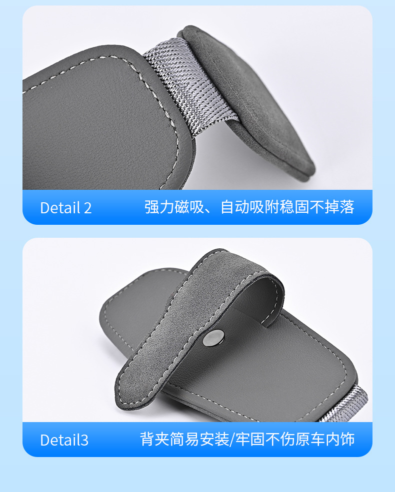 Car glasses clip car sun visor storage clip glasses frame double clip car sunglasses sunglasses clip clip