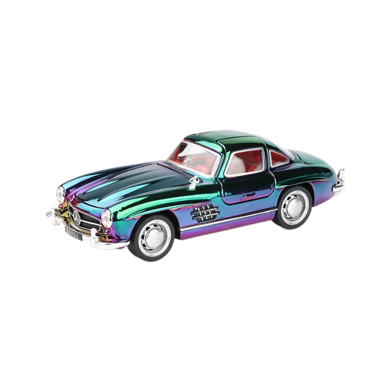 Zhongyuanxing Car Model 1:32 Subaru Impreza Alloy Rally Car Sound Model Adornos