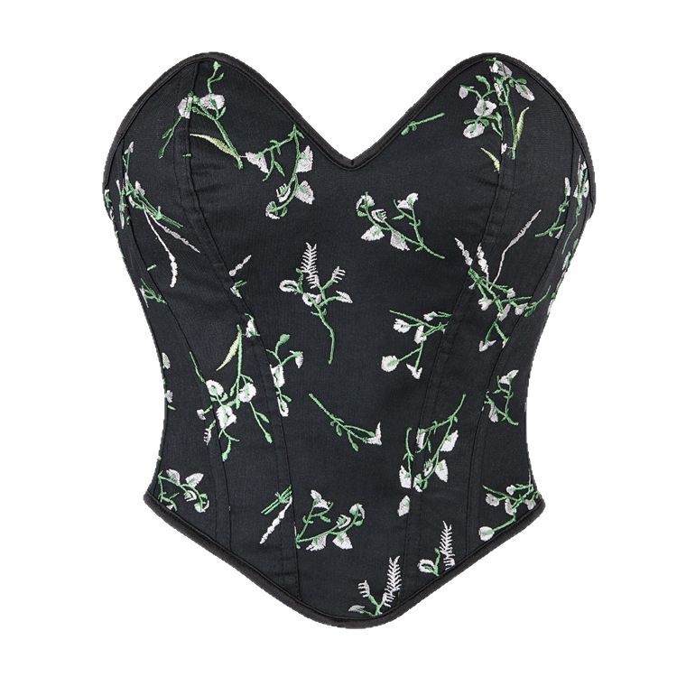 Retro bordado negro pechos belleza corte damas vestidos de corte Amazon AliExpress transfronterizo un agente de cabello