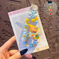 Acessórios de pingente de boneca boneca feita à mão diy estrela bonito frisado telefone móvel pingente de carro chaveiro pingente de boneca 42