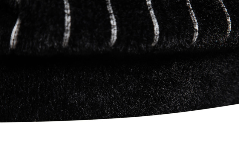 Pull col rond tendance pour homme, nouvelle collection automne et hiver, chemise imprimée à rayures, haut tricoté_voghion.com
