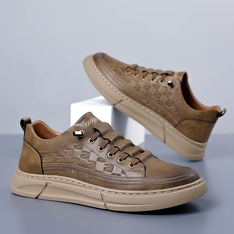 Zapatillas deportivas transpirables de suela gruesa para hombre, verano 2026, calzado deportivo informal cómodo, zapatos de hombre versátiles y modernos, venta al por mayor.