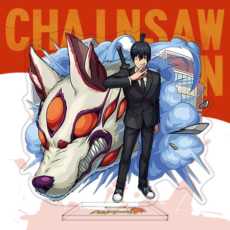 【鴻逸】チェーンソー人アニメアニメ漫画周辺立札16cm電次パワ国境を越えたソースはd制|undefined