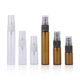 Perfume spray bottle 3 5 10ml transparent brown glass sample bottle fine mist spray bottle portable sub-bottle
