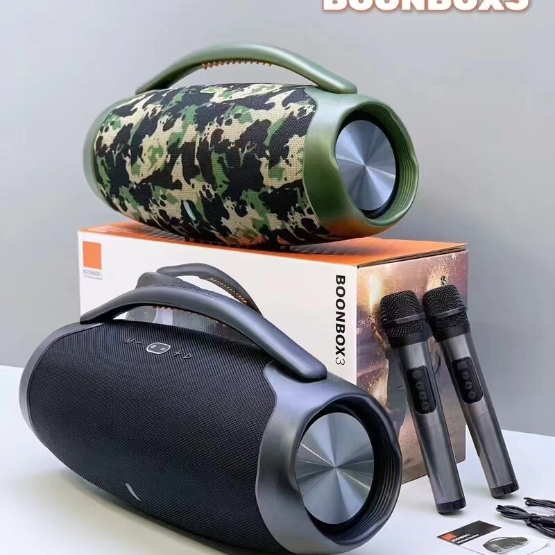 Boonbox3 Super War God Third Generation Bluetooth Speaker Handle Portable Super Power Bass Microphone Fm Boonbox3 Super War God Third Generation Bluetooth Speaker Handle Portable Super Power Bass Microphone Fm