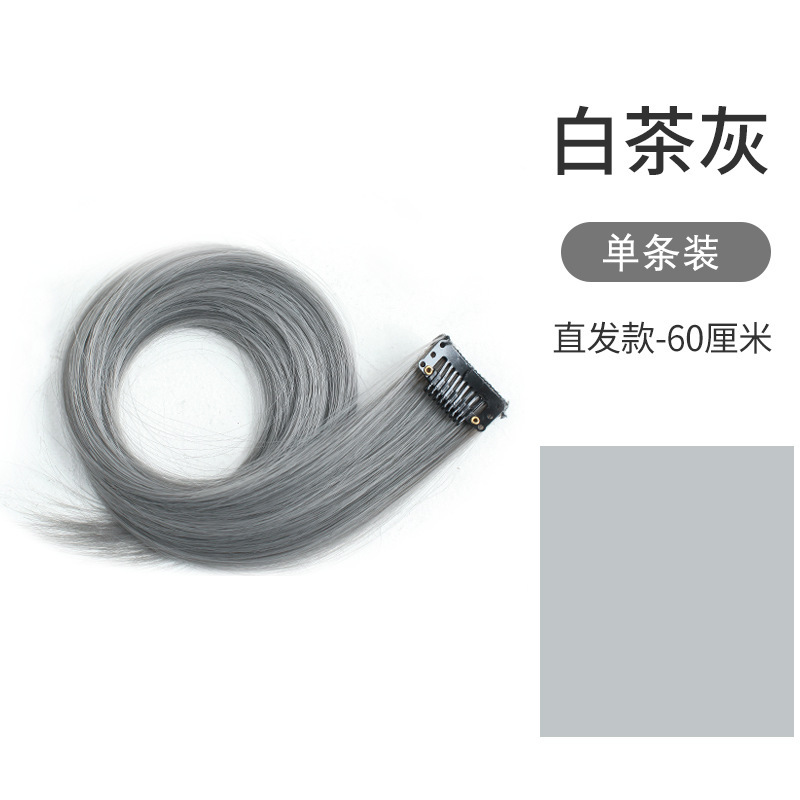 Una sola tira con ceniza de té blanco