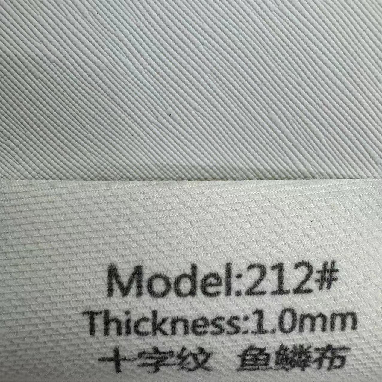 1.0mm 크로스 패턴 물고기 비늘 천