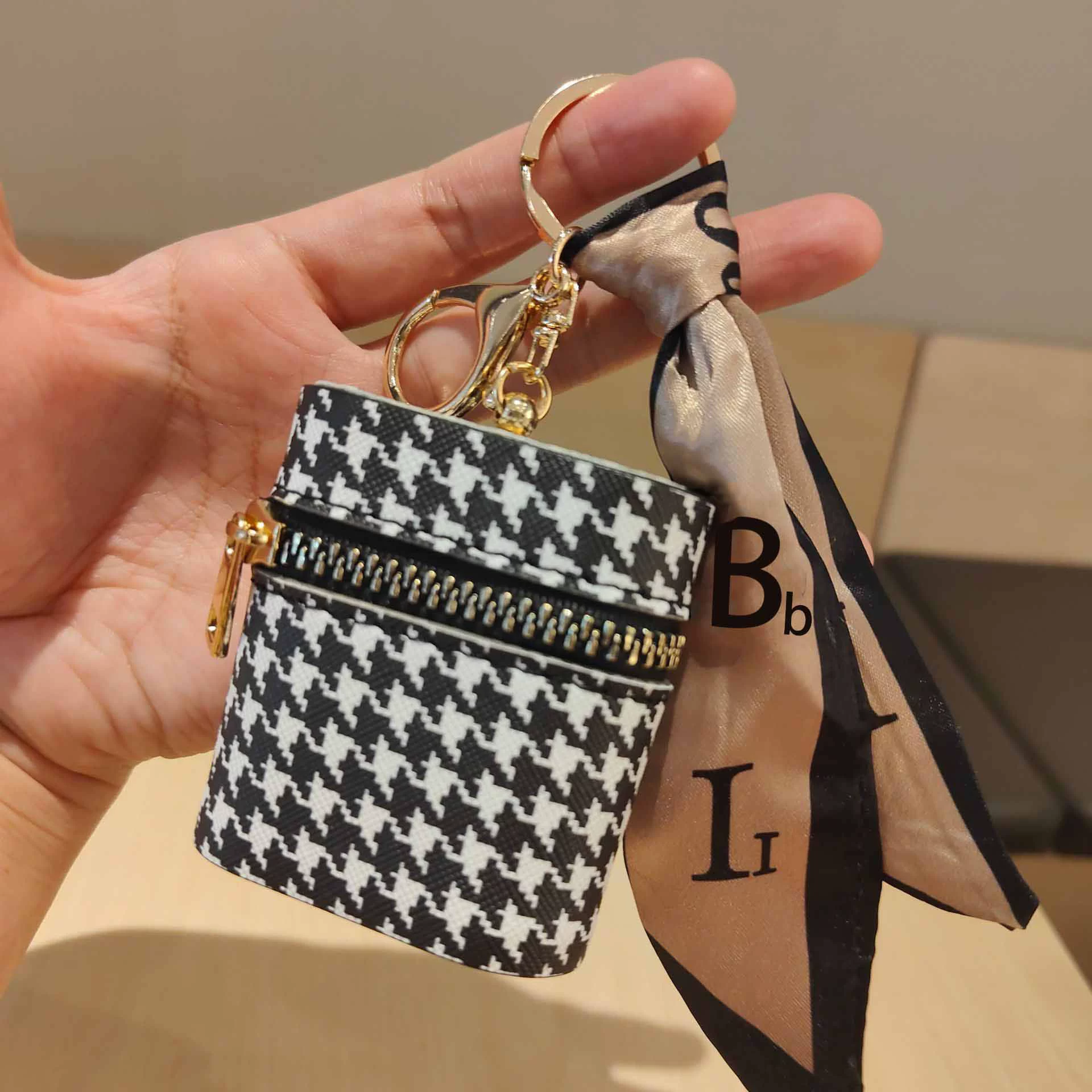 Кошелек, ключница, маленький брелок, для помады, беспроводная система хранения, наушники, милый защитный чехол