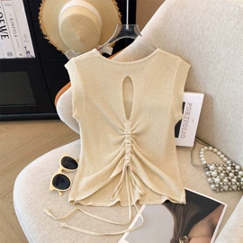 女式针织衫;女式T恤;吊带背心