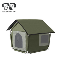 犬小屋、中小型犬小屋、野良猫小屋、屋外防水防雨ペット猫犬小屋、猫犬ユニバーサル