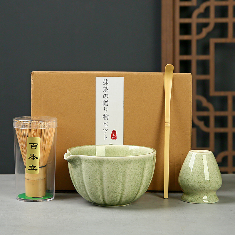 Cepillo de té de matcha de 100 centavos de matcha