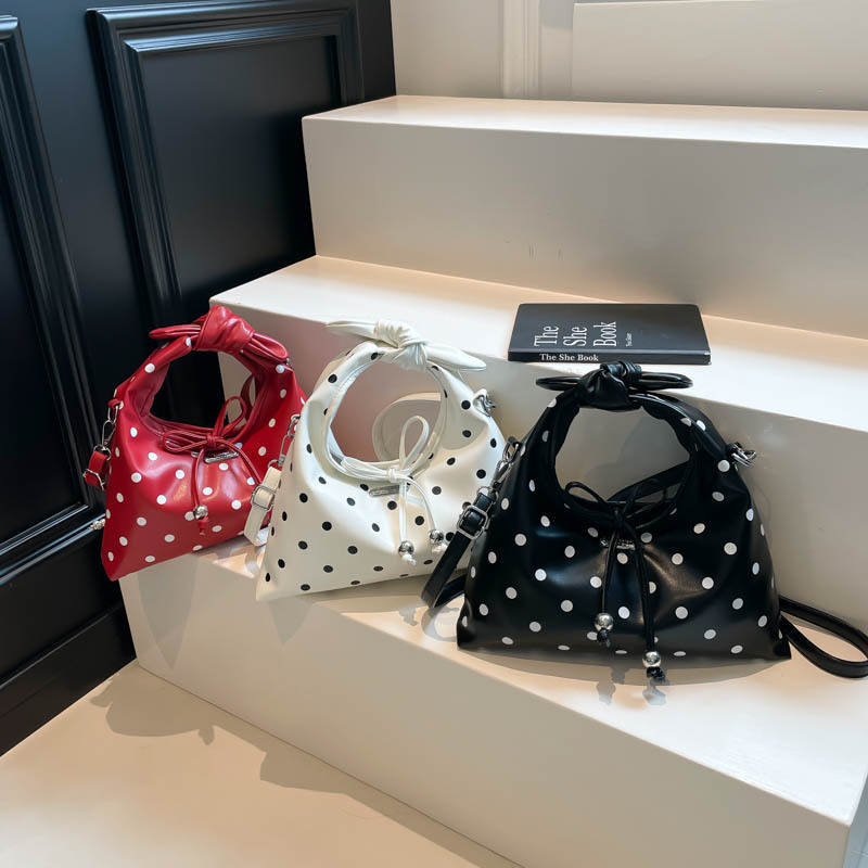 Trendy Polka Dot Bags for Women 2025 New Fashion Versatile Crossbody Bag Exquisite Handbag Trendy Small Tote Bag Trendy Polka Dot Bags for Women 2025 New Fashion Versatile Crossbody Bag Exquisite Handbag Trendy Small Tote Bag