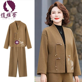 中老年休闲套装;中老年外套;中老年羽绒服