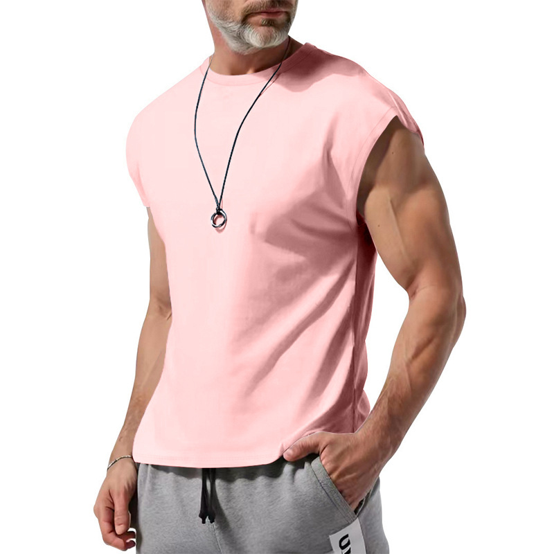 Playera sin Mangas Deportiva para Hombre de Poliéster, Secado Rápido, Transpirable, para Uso Casual image 16