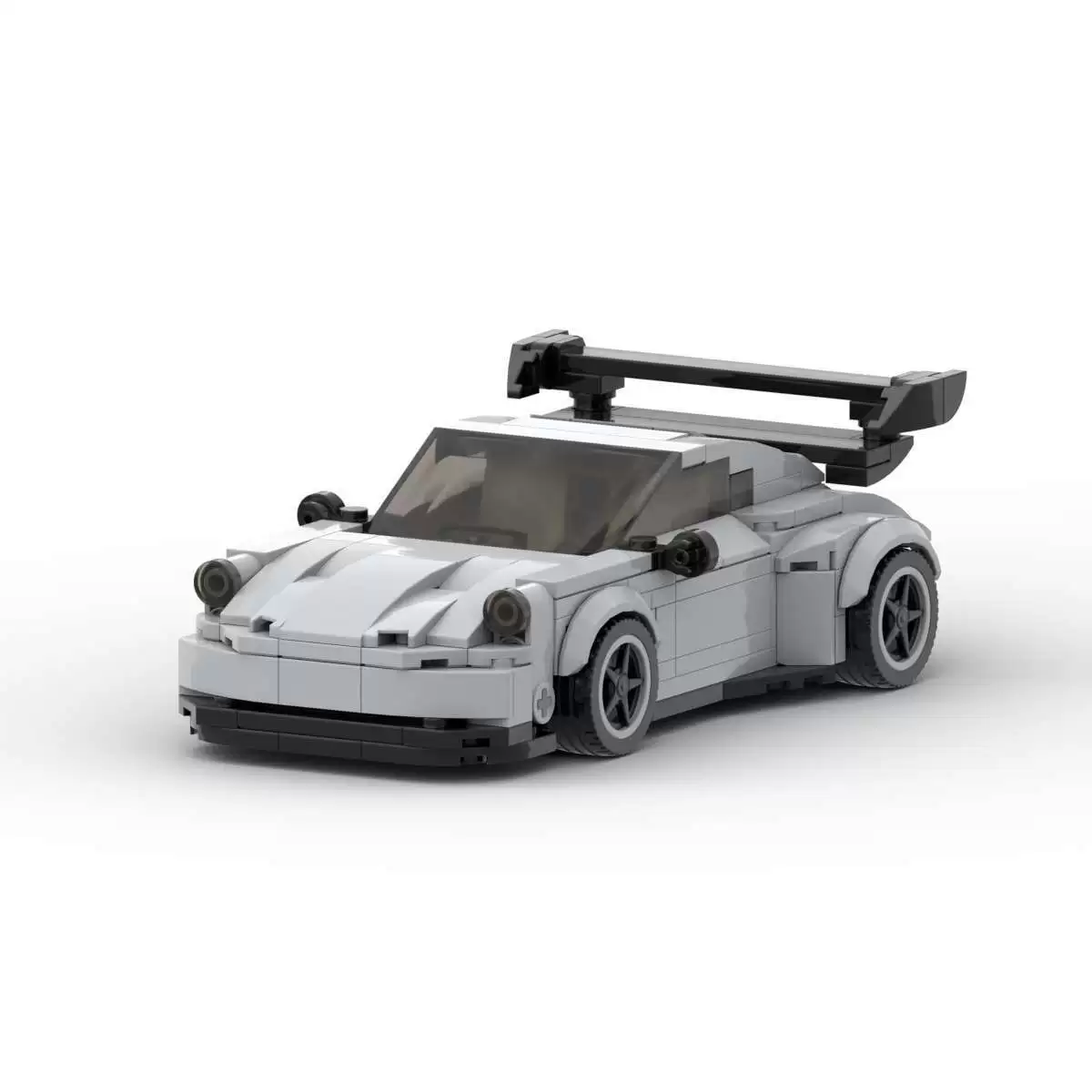 Лего, детский конструктор, набор, Porsche, ручная работа