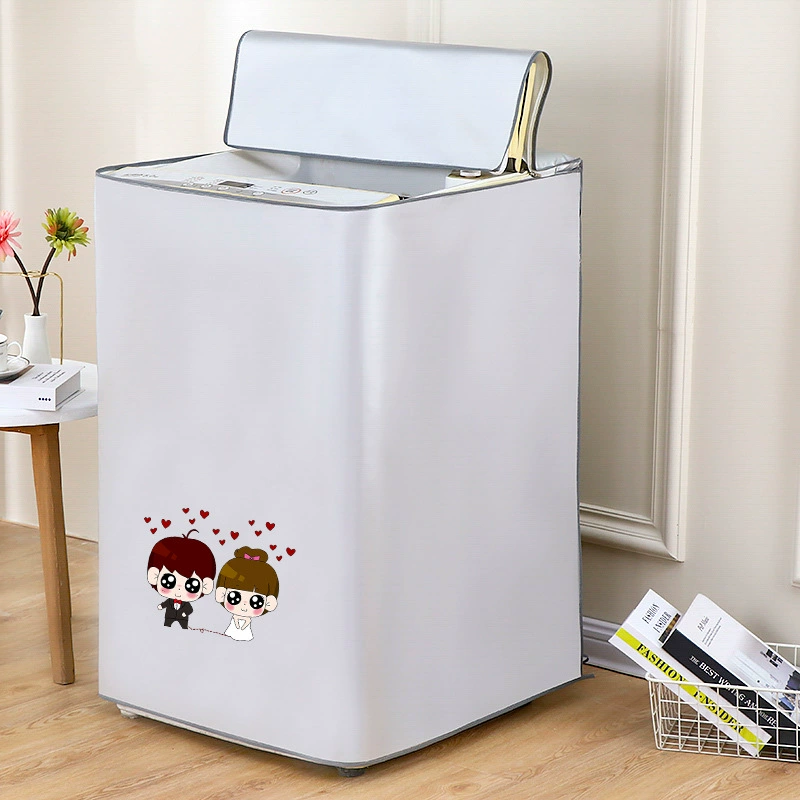 Protective dustproof dust cover for laundry for home use with zipper, custom-made