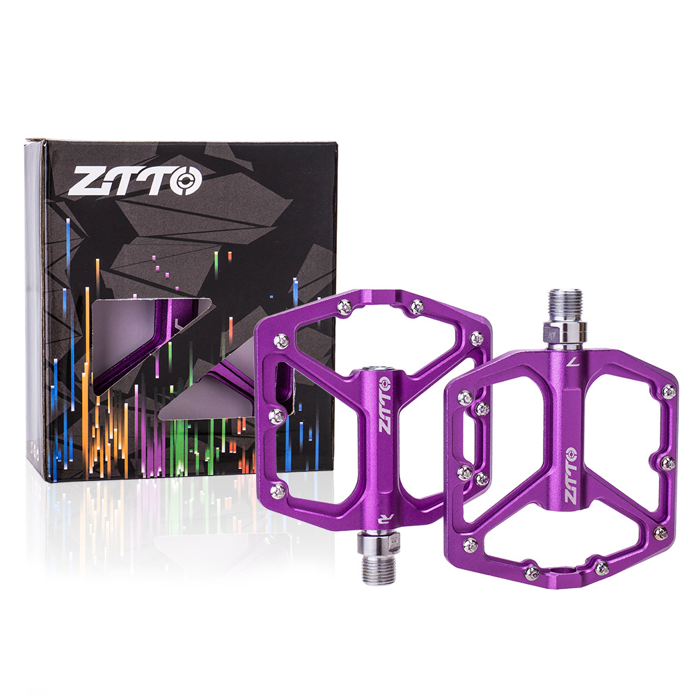ZTTO pedal de bicicleta de montaña Peilin antideslizante aleación de aluminio bicicleta de carretera pedal accesorios de equipo de ciclismo